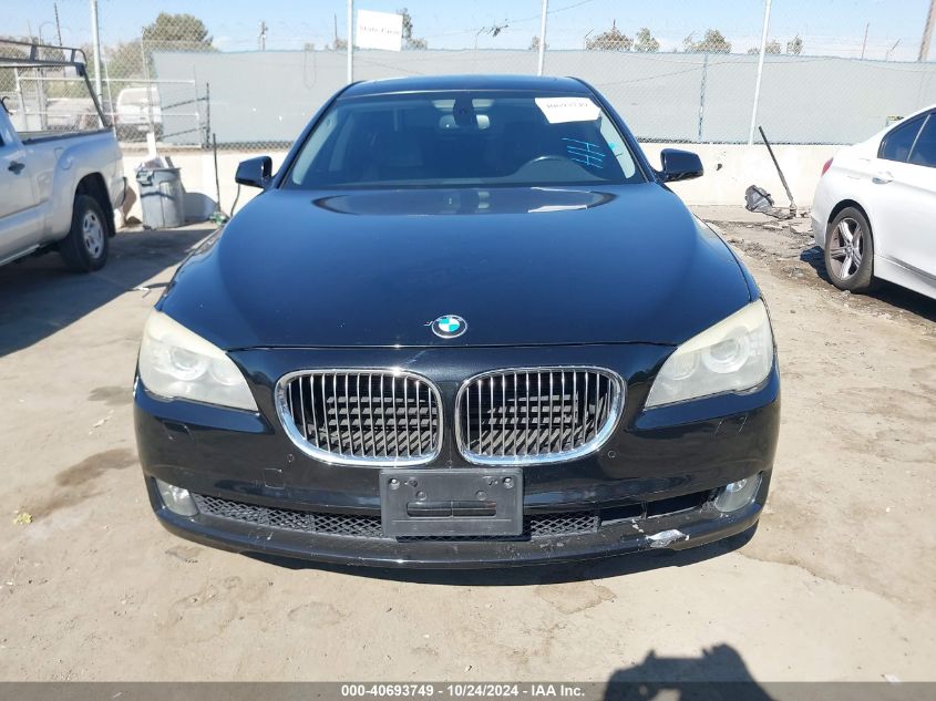 2012 BMW 740Li VIN: WBAKB4C52CC575914 Lot: 40693749