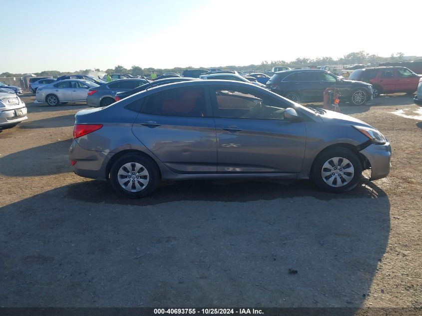 2017 Hyundai Accent Se VIN: KMHCT4AE9HU283360 Lot: 40693755