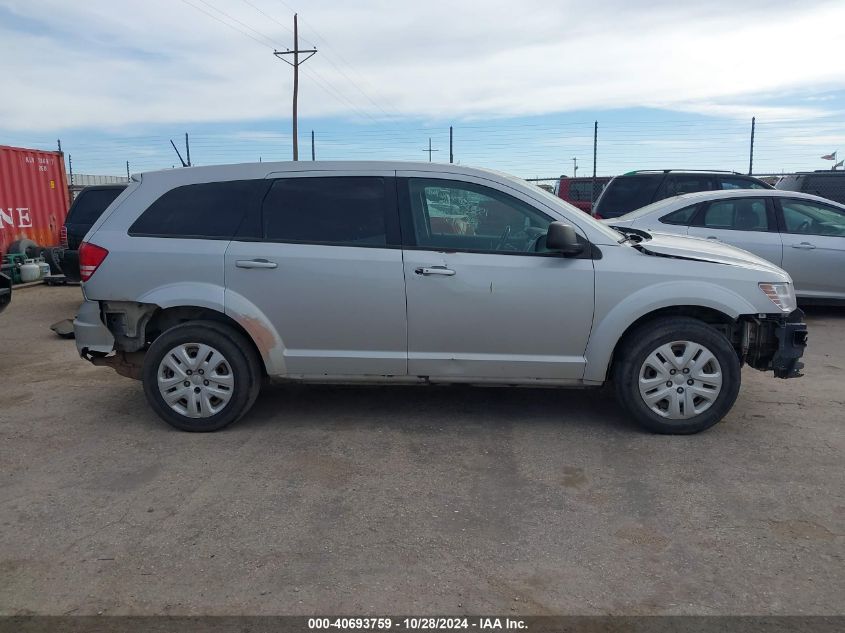 2014 Dodge Journey Se VIN: 3C4PDCAB6ET289416 Lot: 40693759