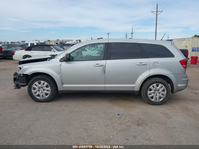 2014 Dodge Journey Se VIN: 3C4PDCAB6ET289416 Lot: 40693759