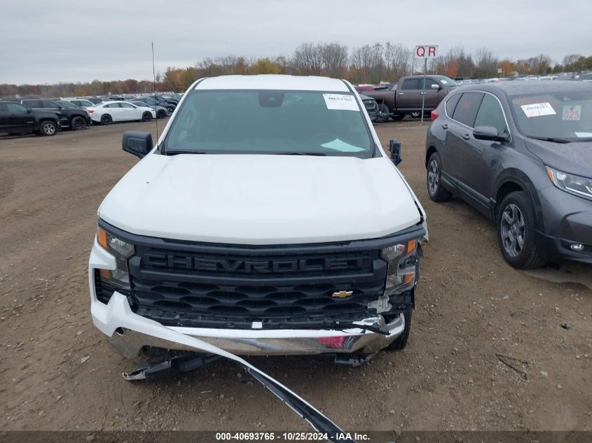 2023 Chevrolet Silverado 1500 2Wd Long Bed Wt VIN: 3GCNAAEDXPG312126 Lot: 40693765