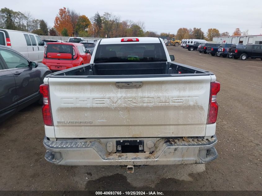 2023 Chevrolet Silverado 1500 2Wd Long Bed Wt VIN: 3GCNAAEDXPG312126 Lot: 40693765