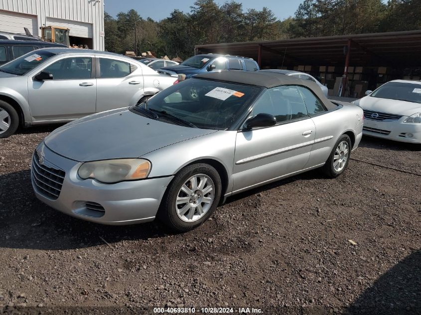 2006 Chrysler Sebring Gtc VIN: 1C3EL75R76N183328 Lot: 40693810