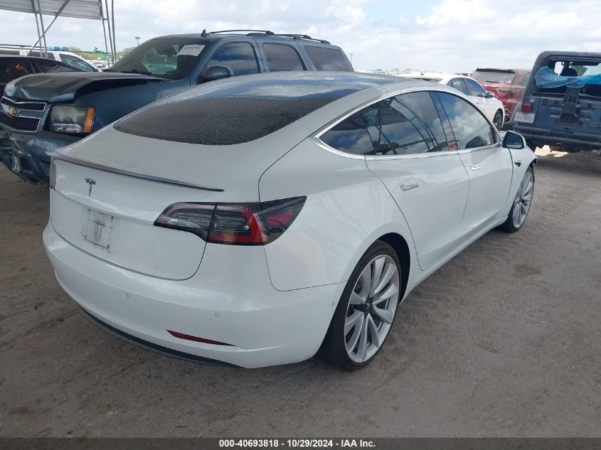 VIN 5YJ3E1EB4JF074555 2018 Tesla Model 3, Long Rang... no.4