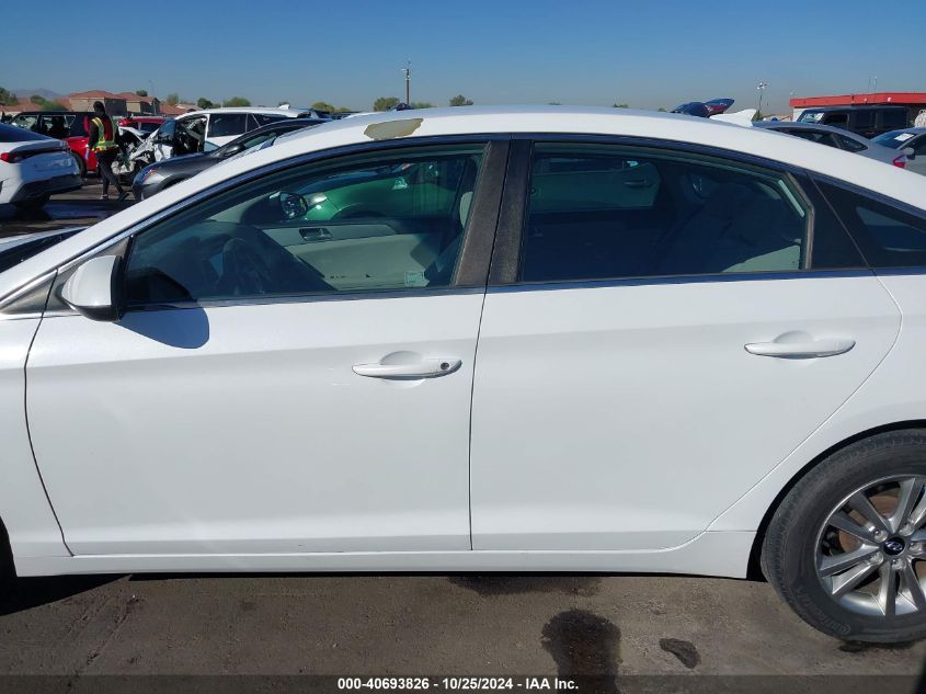 2016 HYUNDAI SONATA SE - 5NPE24AF0GH345536