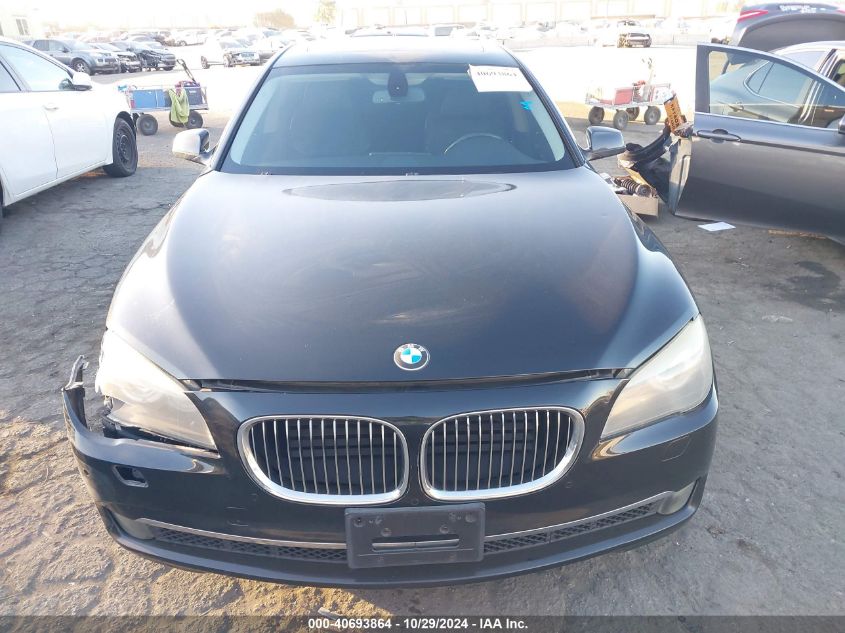 2012 BMW 740Li VIN: WBAKB4C51CC576374 Lot: 40693864