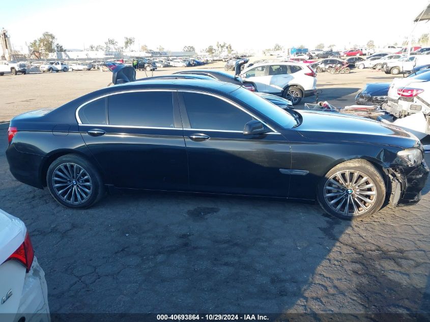 2012 BMW 740Li VIN: WBAKB4C51CC576374 Lot: 40693864