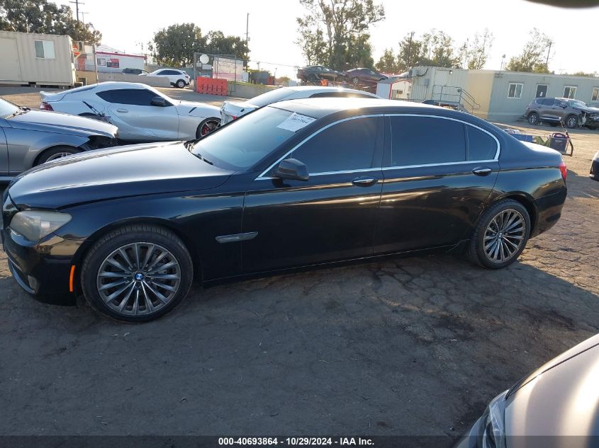 2012 BMW 740Li VIN: WBAKB4C51CC576374 Lot: 40693864