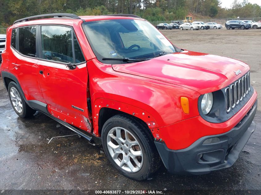 2015 Jeep Renegade Latitude VIN: ZACCJABT3FPB85817 Lot: 40693877