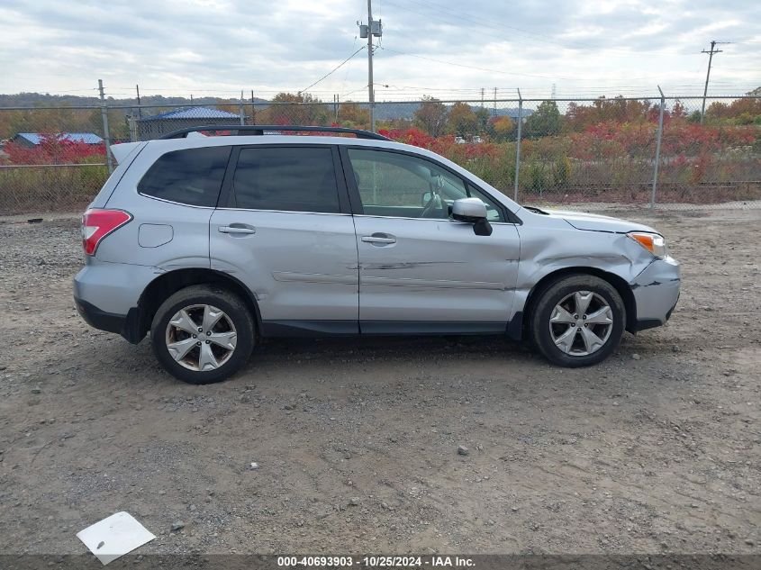 2016 Subaru Forester 2.5I Limited VIN: JF2SJAKC2GH417684 Lot: 40693903