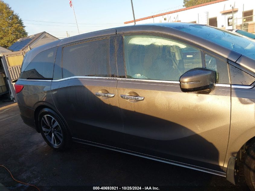 2019 Honda Odyssey Elite VIN: 5FNRL6H95KB000701 Lot: 40693921