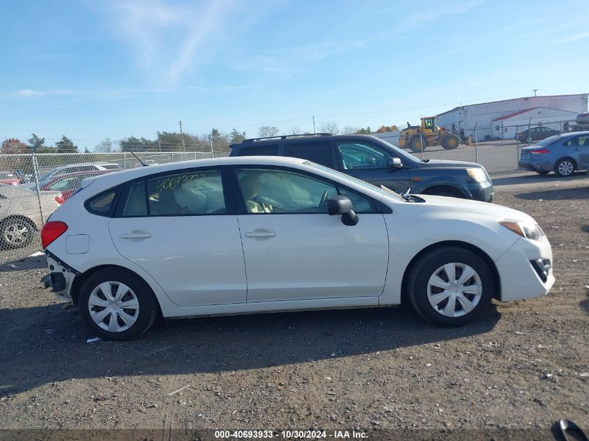 2016 Subaru Impreza 2.0I VIN: JF1GPAA66GG248330 Lot: 40693933