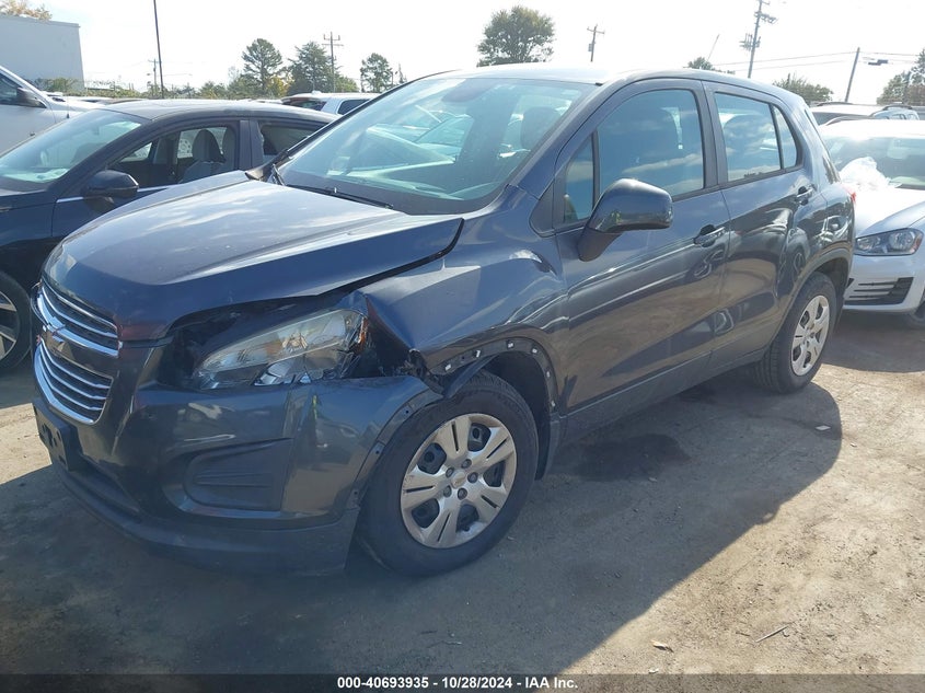 2016 CHEVROLET TRAX 1LS - 3GNCJKSB8GL231060