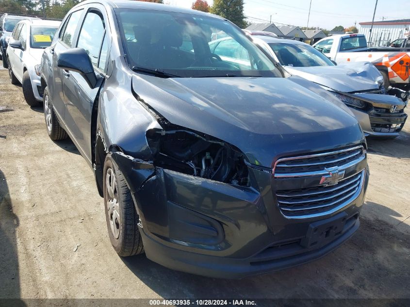 2016 CHEVROLET TRAX 1LS - 3GNCJKSB8GL231060