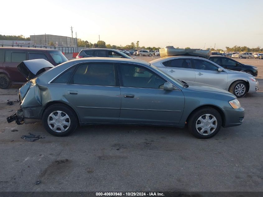 2001 Toyota Avalon Xl VIN: 4T1BF28B91U171117 Lot: 40693948