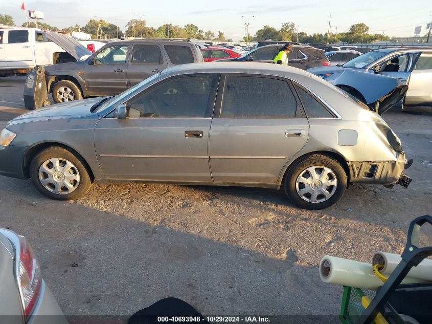 2001 Toyota Avalon Xl VIN: 4T1BF28B91U171117 Lot: 40693948