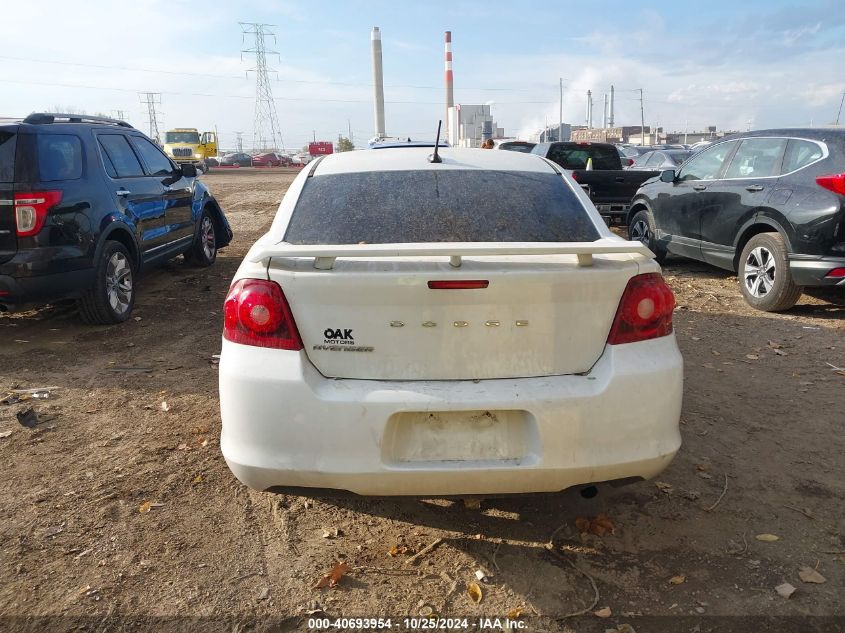 2014 Dodge Avenger Se VIN: 1C3CDZAB1EN116845 Lot: 40693954