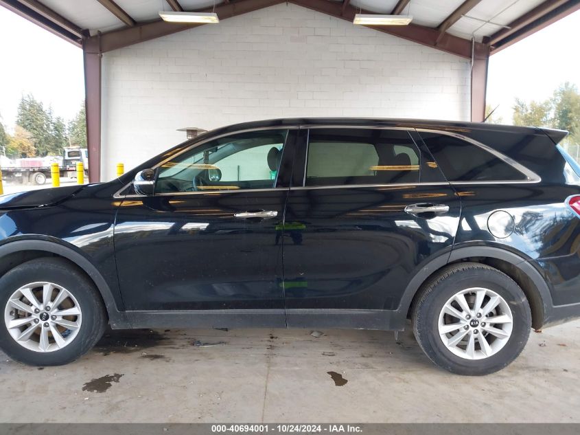 2020 Kia Sorento 3.3L Lx VIN: 5XYPG4A57LG625814 Lot: 40694001