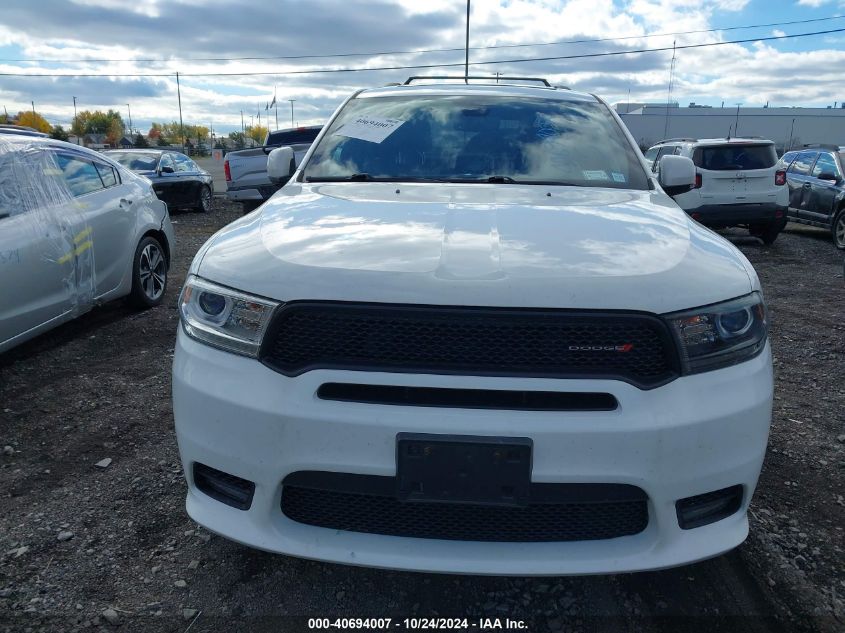 2019 Dodge Durango Gt Plus Awd VIN: 1C4RDJDG1KC536224 Lot: 40694007