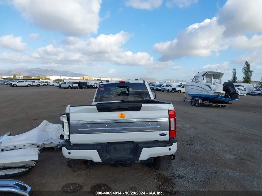 2020 Ford F-350 Platinum VIN: 1FT8W3BN5LEE01417 Lot: 40694014