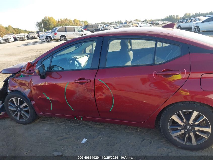 2021 Nissan Versa Sv Xtronic Cvt VIN: 3N1CN8EV0ML888259 Lot: 40694020