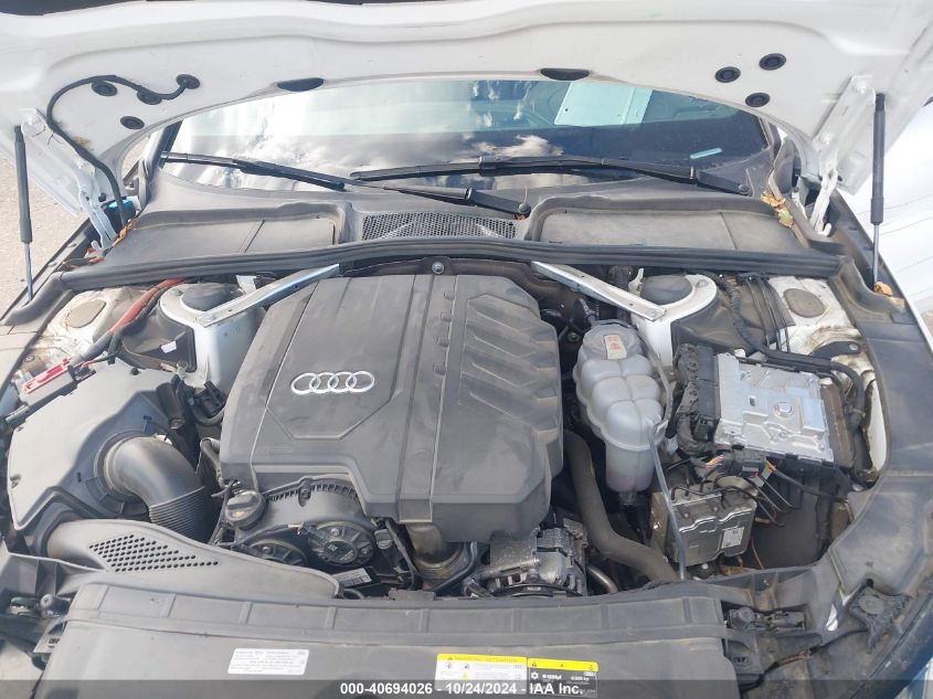 2023 Audi A4 Premium Plus 45 Tfsi S Line Quattro S Tronic VIN: WAUEAAF48PA032151 Lot: 40694026