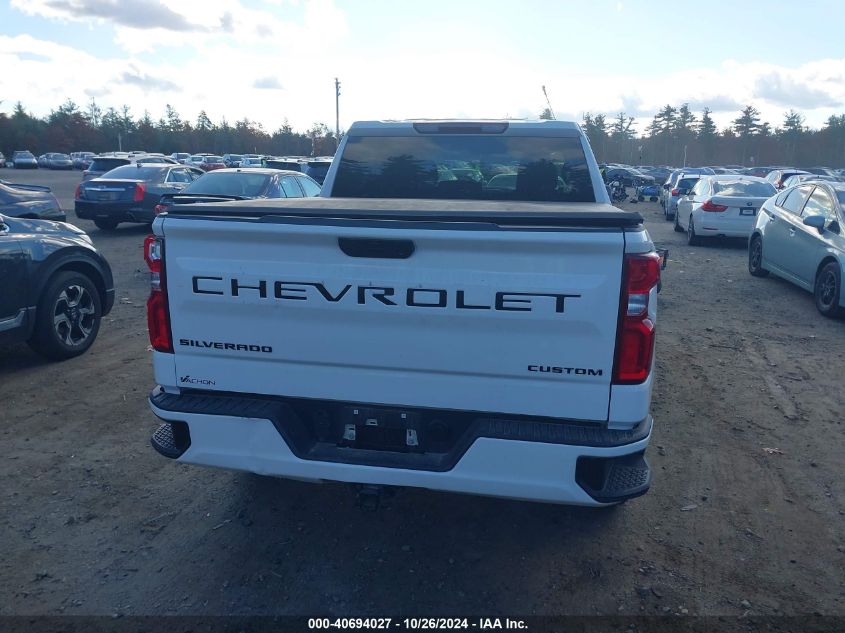 2022 Chevrolet Silverado 1500 Ltd 4Wd Short Bed Custom VIN: 3GCPYBEK1NG157553 Lot: 40694027