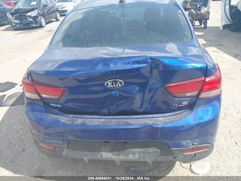 2019 Kia Rio S VIN: 3KPA24AB1KE205942 Lot: 40694031