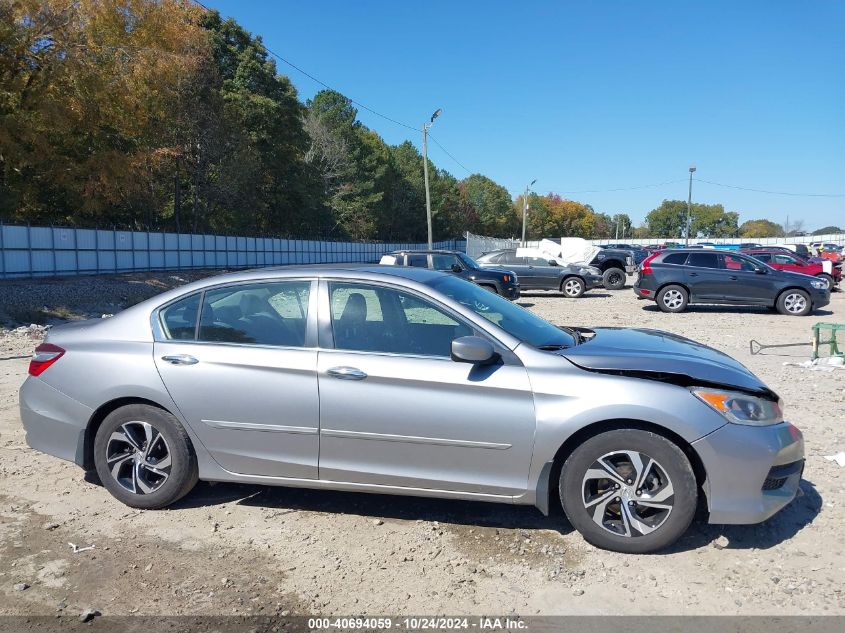 2017 Honda Accord Lx VIN: 1HGCR2F39HA177198 Lot: 40694059