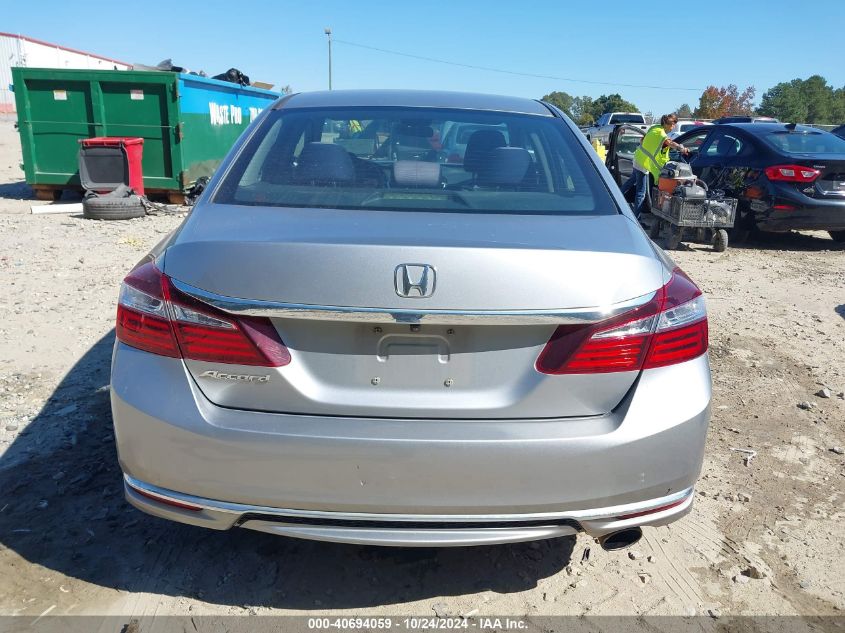 2017 Honda Accord Lx VIN: 1HGCR2F39HA177198 Lot: 40694059