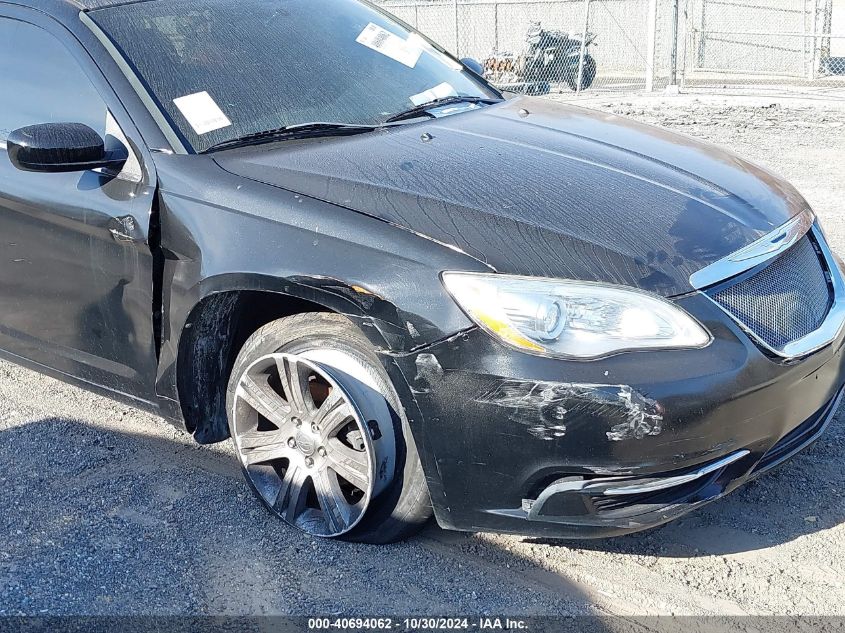 2013 Chrysler 200 Lx VIN: 1C3CCBAB1DN685719 Lot: 40694062