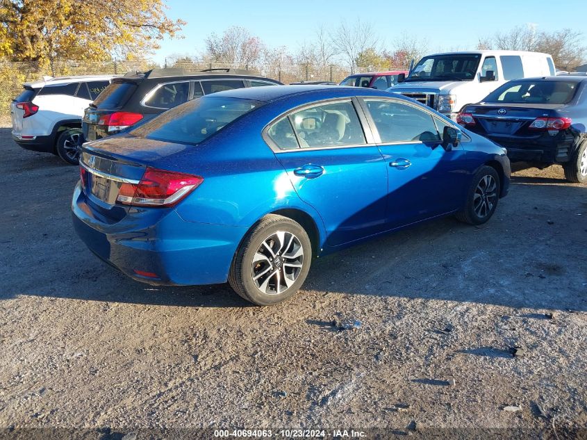 2015 Honda Civic Ex VIN: 19XFB2F89FE024570 Lot: 40694063