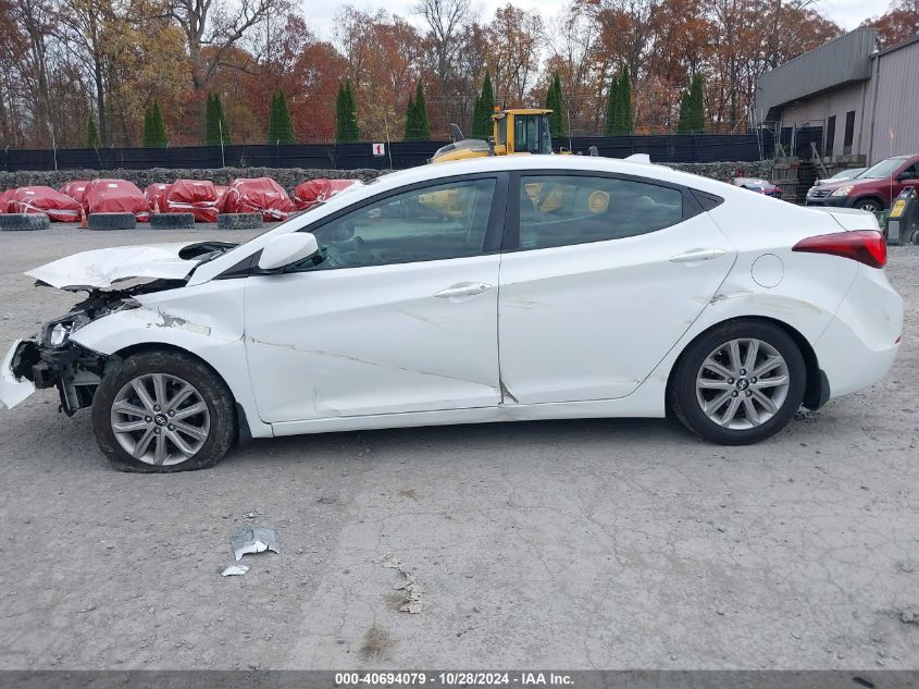 2016 Hyundai Elantra Se VIN: 5NPDH4AE7GH693075 Lot: 40694079