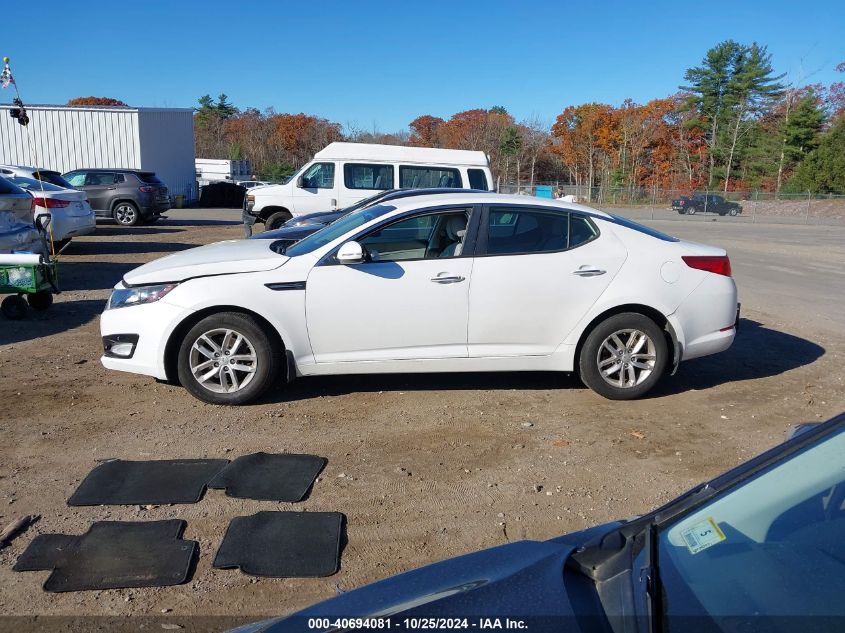 2013 Kia Optima Lx VIN: KNAGM4A73D5384657 Lot: 40694081