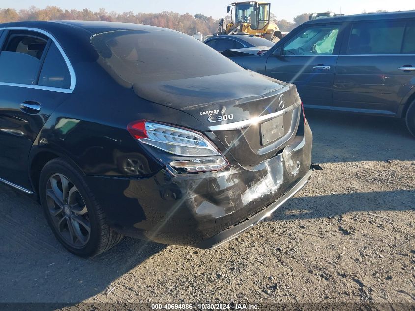 2017 Mercedes-Benz C 300 4Matic/Luxury 4Matic/Sport 4Matic VIN: 55SWF4KB7HU194911 Lot: 40694086