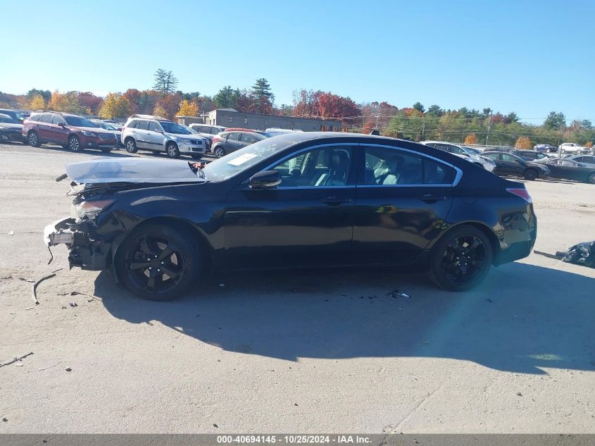 2012 Acura Tl 3.5 VIN: 19UUA8F54CA006822 Lot: 40694145