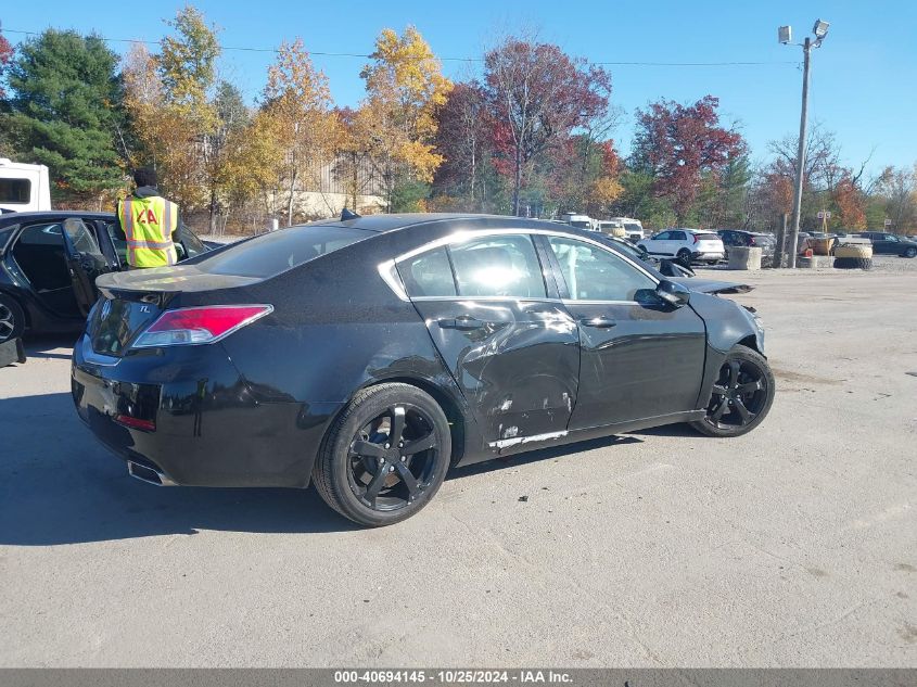 2012 Acura Tl 3.5 VIN: 19UUA8F54CA006822 Lot: 40694145