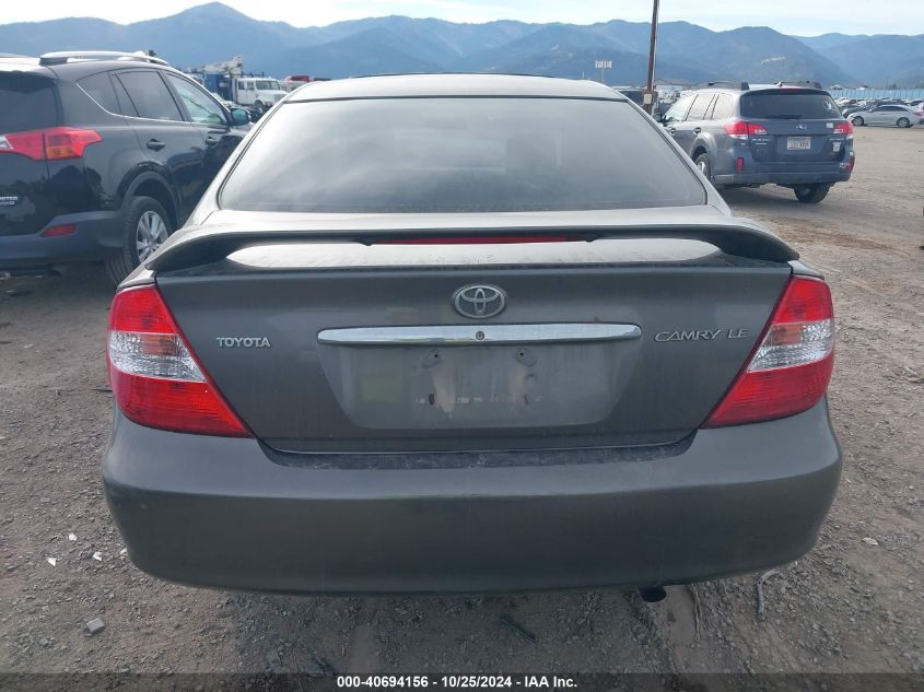 2004 Toyota Camry Le VIN: 4T1BE32K34U931760 Lot: 40694156