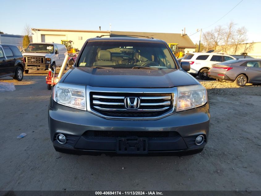 2012 Honda Pilot Ex VIN: 5FNYF4H48CB050750 Lot: 40694174