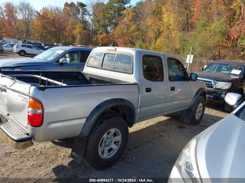 2003 Toyota Tacoma Double Cab VIN: 5TEHN72N83Z161948 Lot: 40694217