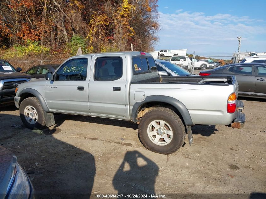 2003 Toyota Tacoma Double Cab VIN: 5TEHN72N83Z161948 Lot: 40694217