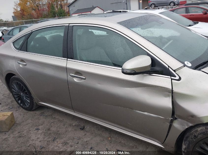 2018 Toyota Avalon Xle Plus/Premium/Tour/Ltd VIN: 4T1BK1EB3JU265472 Lot: 40694225