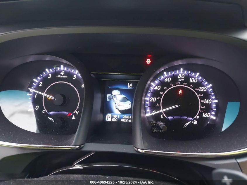 2018 Toyota Avalon Xle Plus/Premium/Tour/Ltd VIN: 4T1BK1EB3JU265472 Lot: 40694225