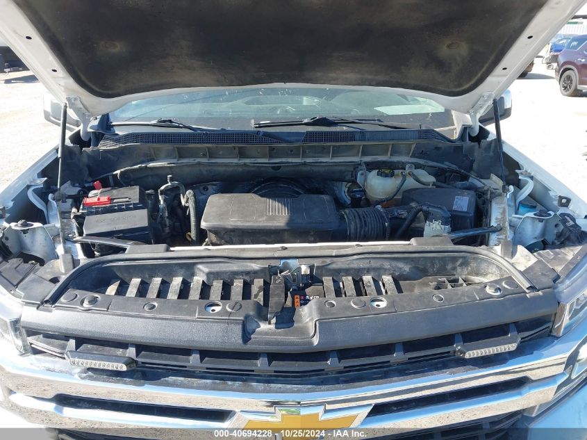 2021 Chevrolet Silverado 1500 4Wd Double Cab Standard Bed Lt VIN: 1GCRYDED8MZ102361 Lot: 40694228