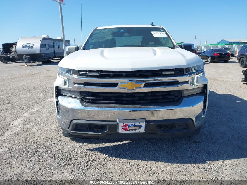 2021 Chevrolet Silverado 1500 4Wd Double Cab Standard Bed Lt VIN: 1GCRYDED8MZ102361 Lot: 40694228