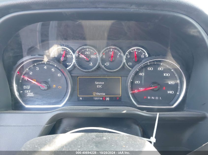 2021 Chevrolet Silverado 1500 4Wd Double Cab Standard Bed Lt VIN: 1GCRYDED8MZ102361 Lot: 40694228