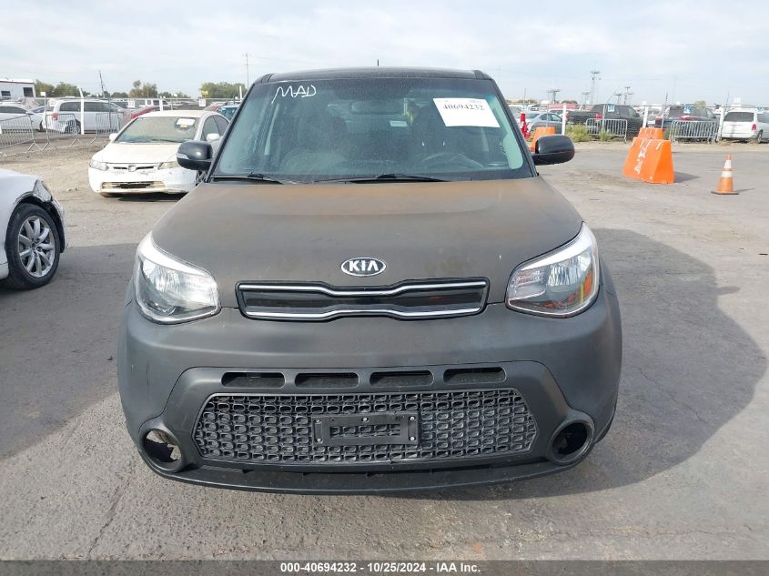 2017 Kia Soul + VIN: KNDJP3A50H7411364 Lot: 40694232