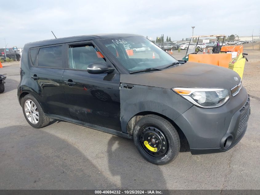 2017 Kia Soul + VIN: KNDJP3A50H7411364 Lot: 40694232