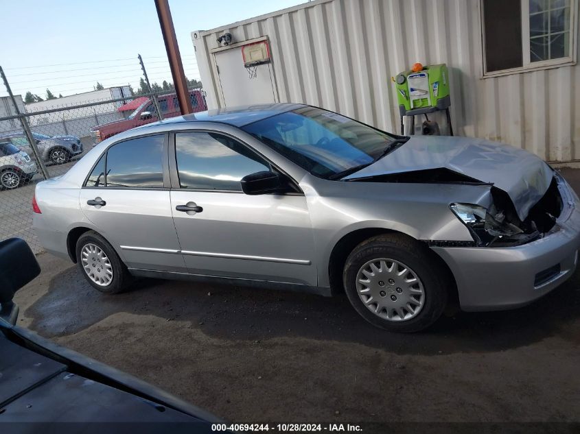 2007 Honda Accord Value VIN: 1HGCM56107A132888 Lot: 40694244