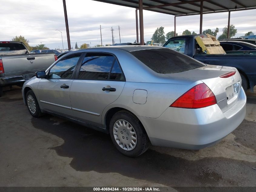 2007 Honda Accord Value VIN: 1HGCM56107A132888 Lot: 40694244